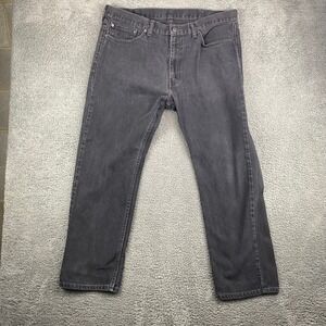 Levi's 540 Series‎ Jeans Mens 36x30 Relaxed Fit Black Denim Pants